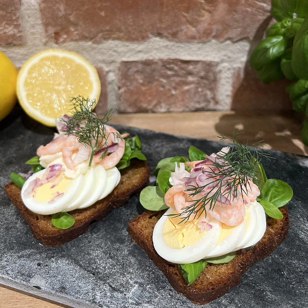 Smörrebröd räkor