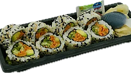 8 Vegan morot Sushi