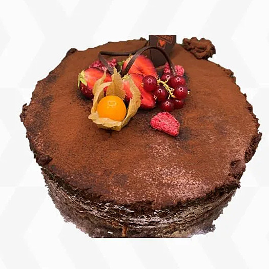 Belgisk chokladtårta