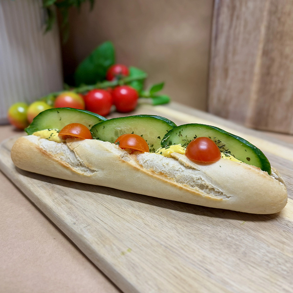Baguette kyckling & curry