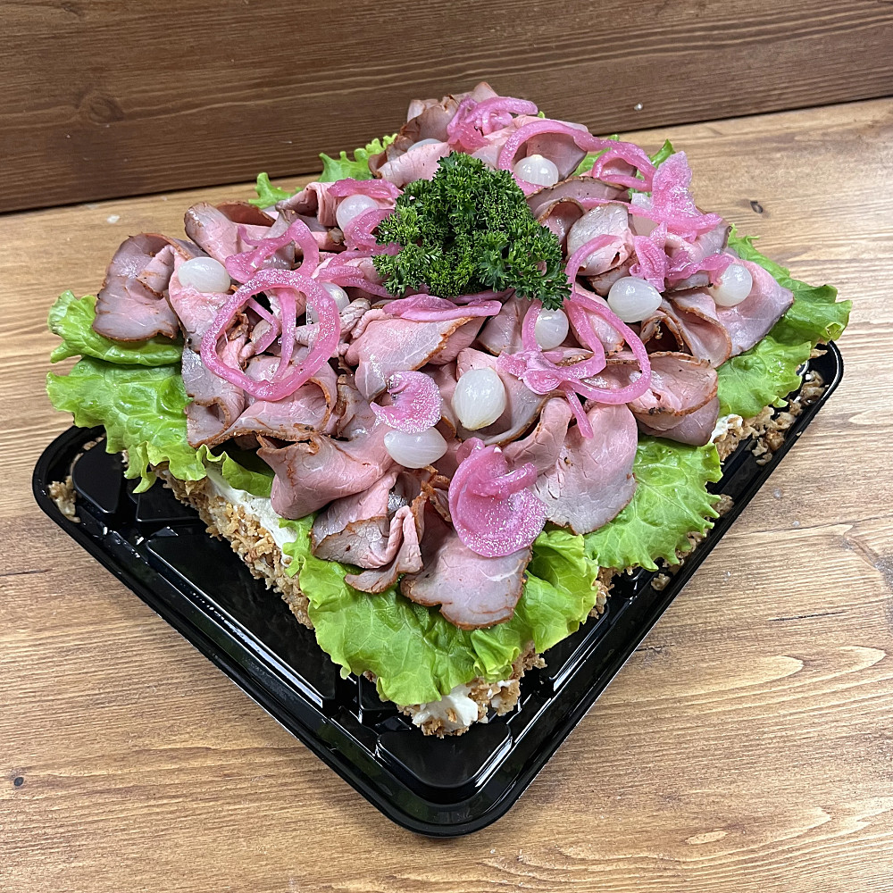 Rostbiff smörgåstårta