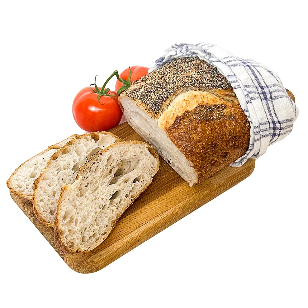 Levainbröd Med Vallmo