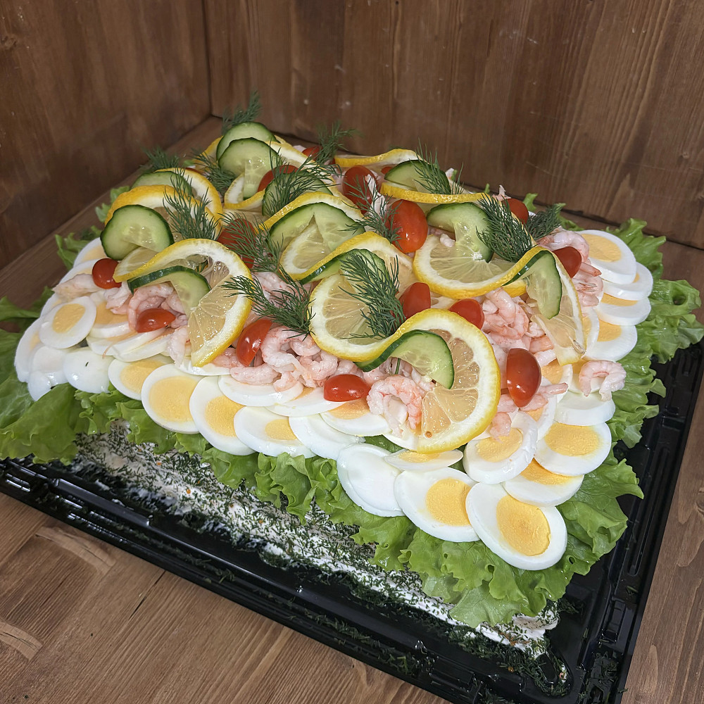 Ägg&Räk Smörgåstårta