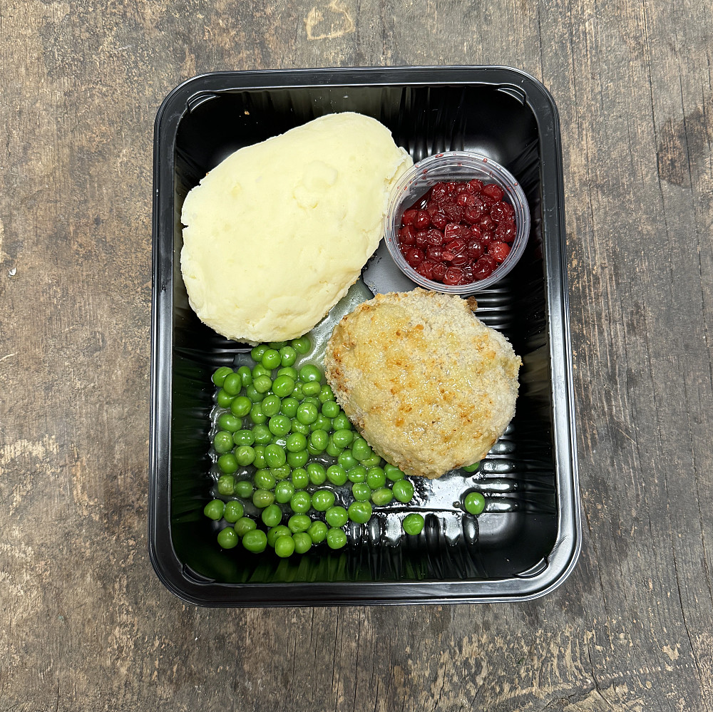 Wallenbergare med potatismos