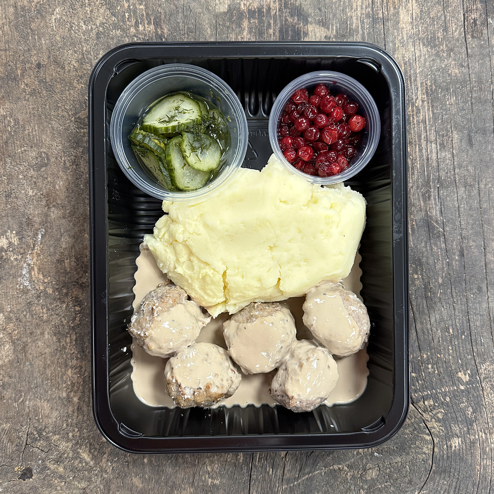 Köttbullar med potatismos