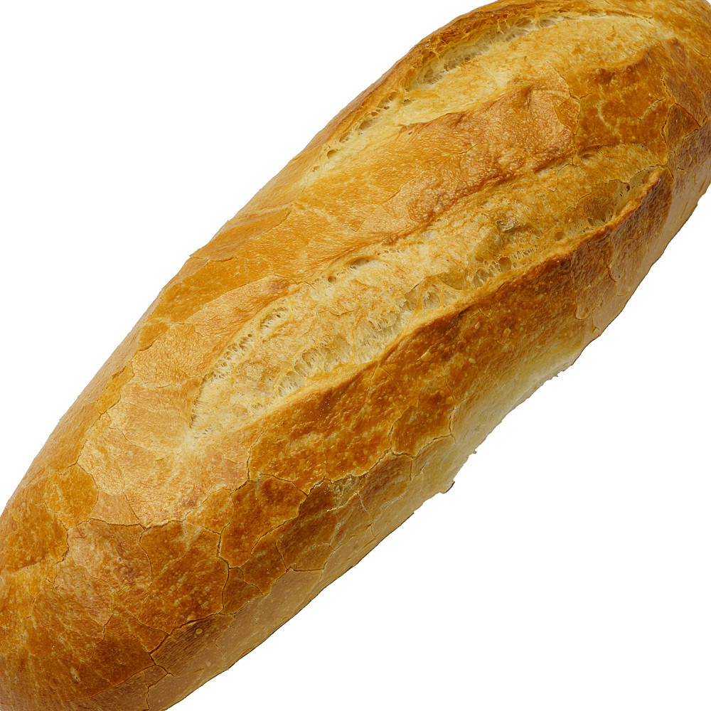 Vetebaguette halv