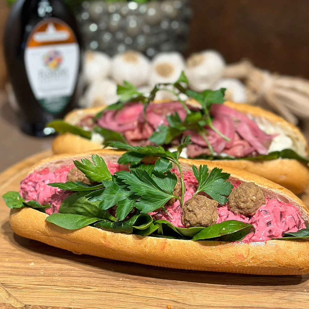 Köttbullebaguette