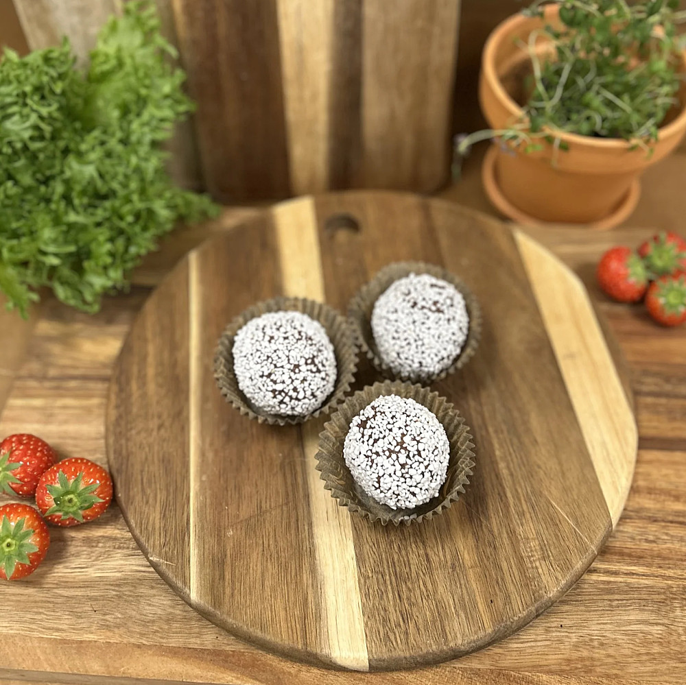 Lyxig chokladboll