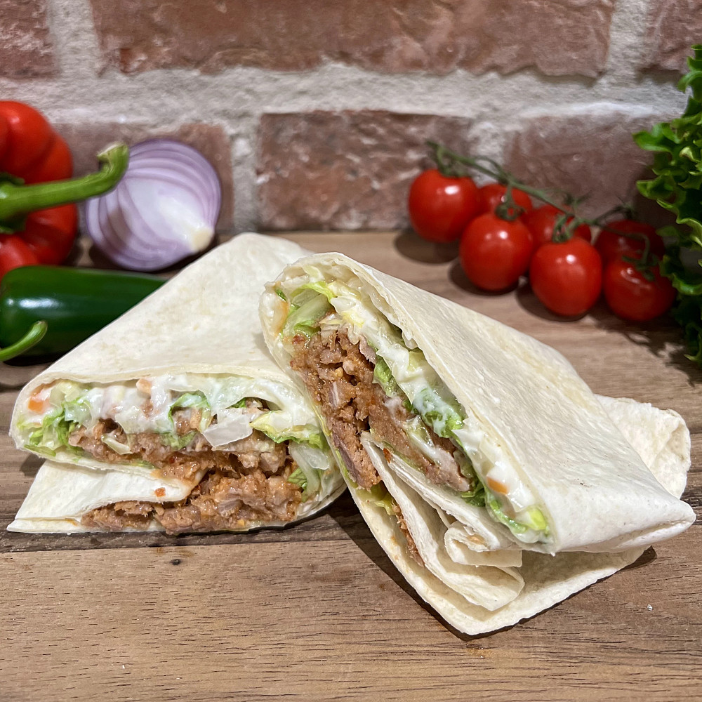 Pulled pork wrap