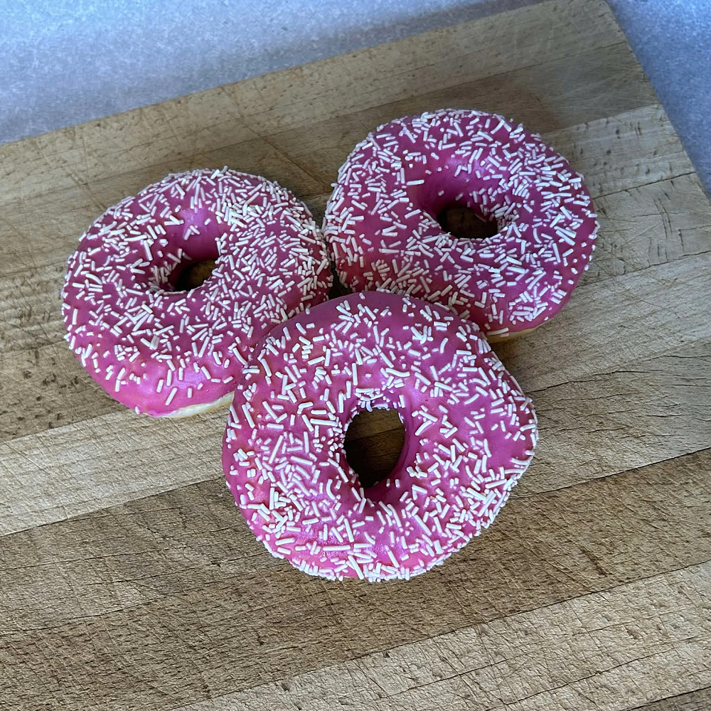 Donut Jordgubb
