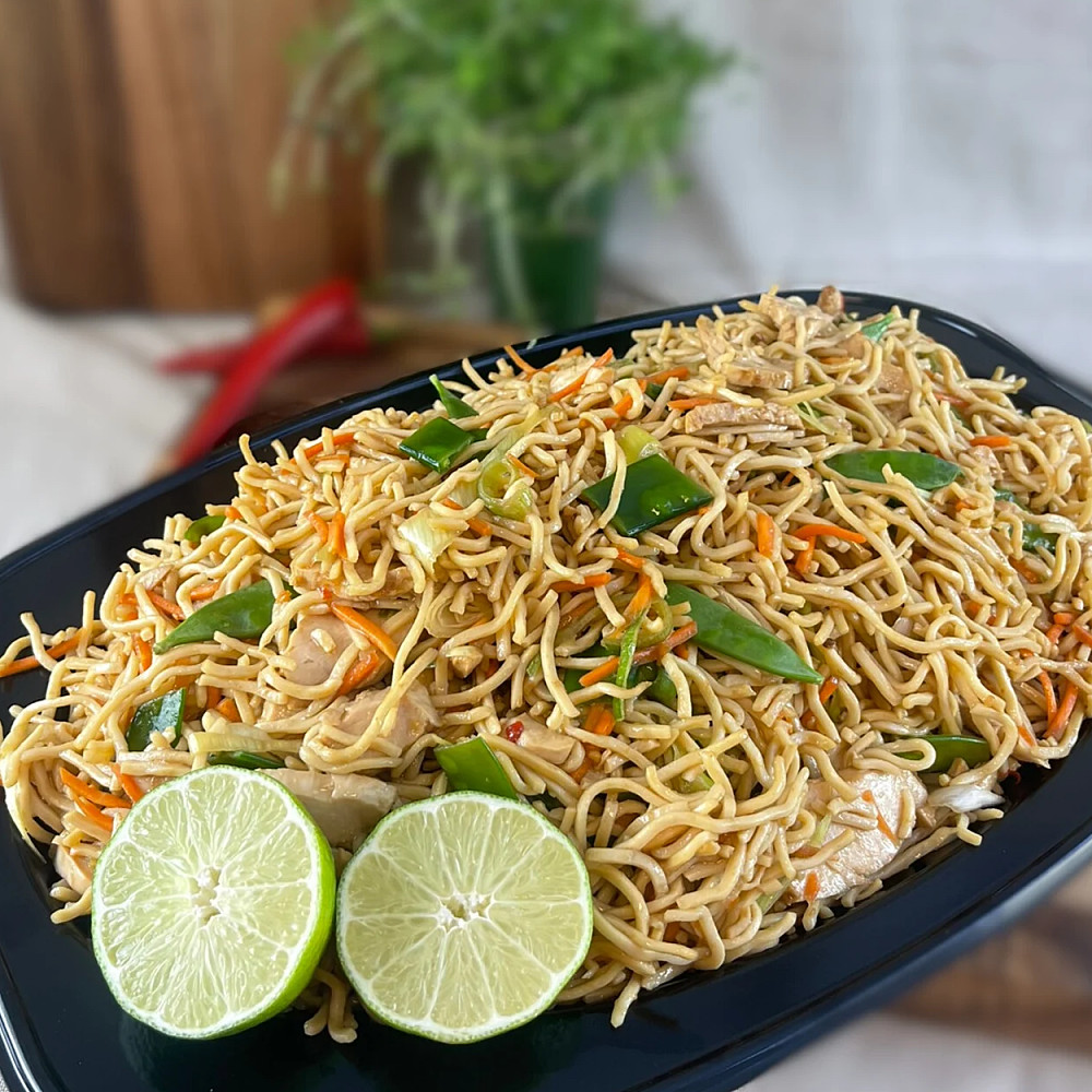 Nudelwok med kyckling 100g