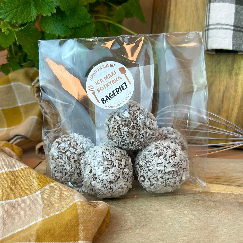 Chokladbollar med kokos 6-pack 