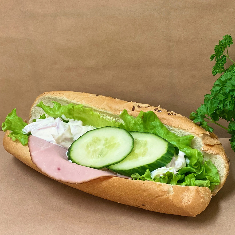Baguette skinkröra