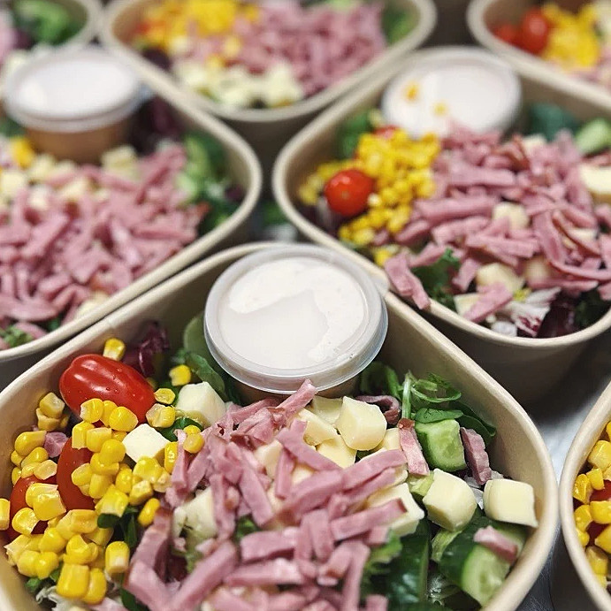 Ost & skinksallad
