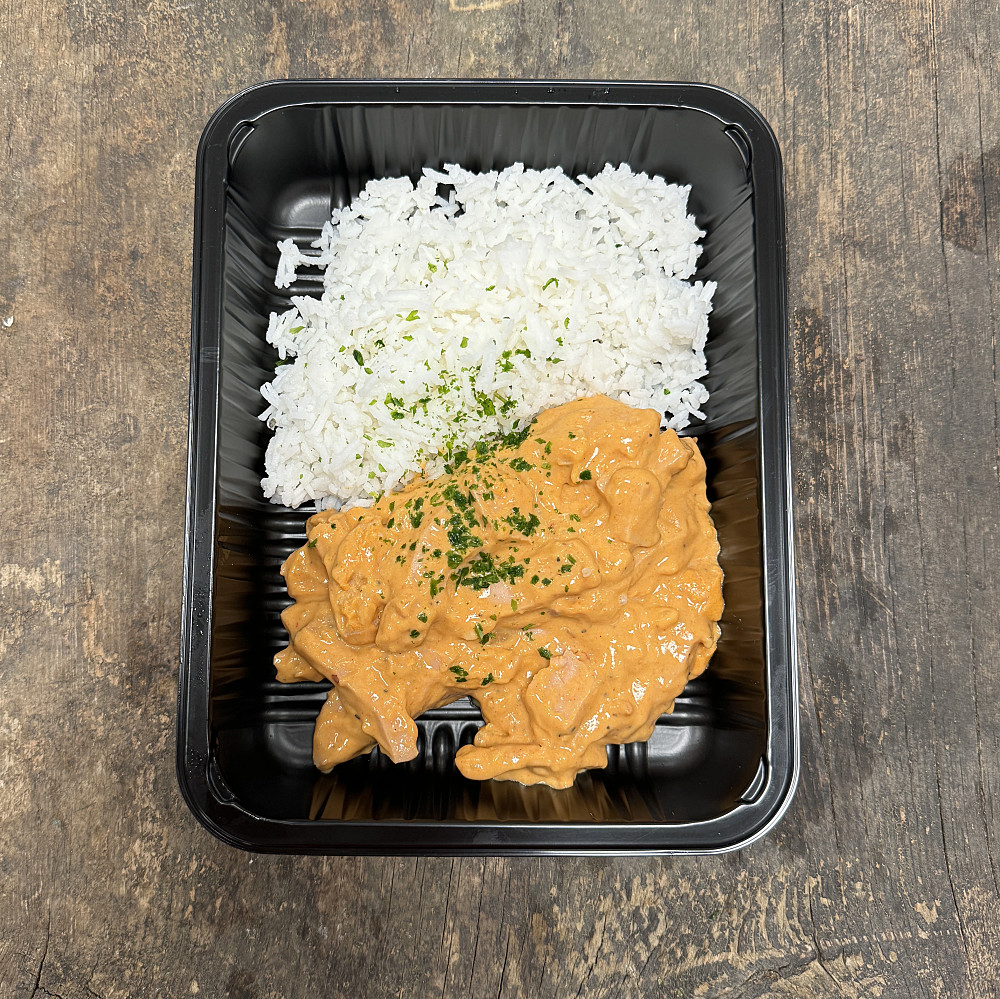 Korvstroganoff med ris