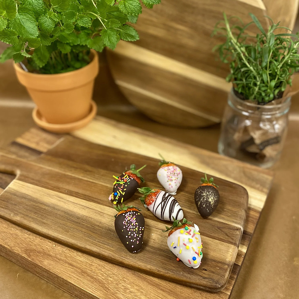 Chokladdoppade jordgubbar