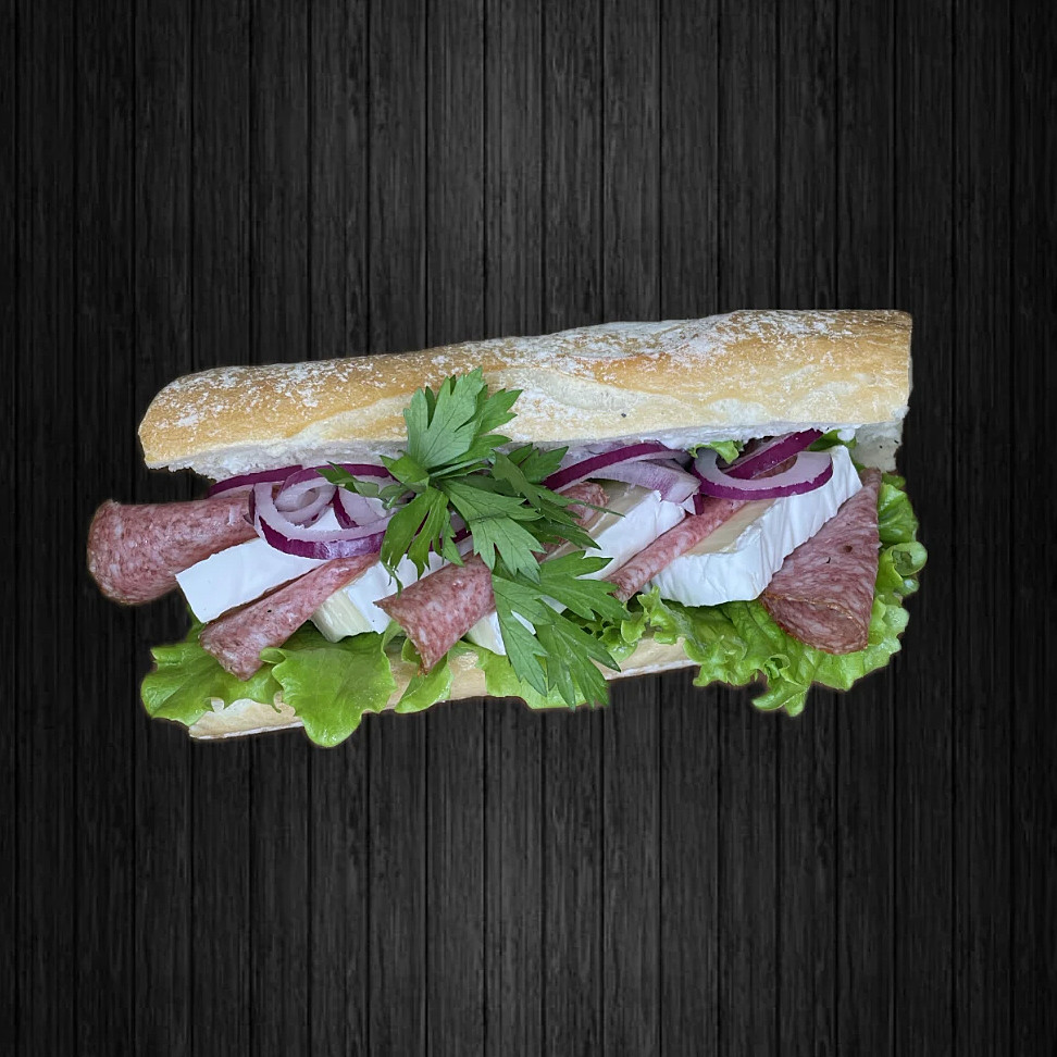 Baguette Salami/Brie