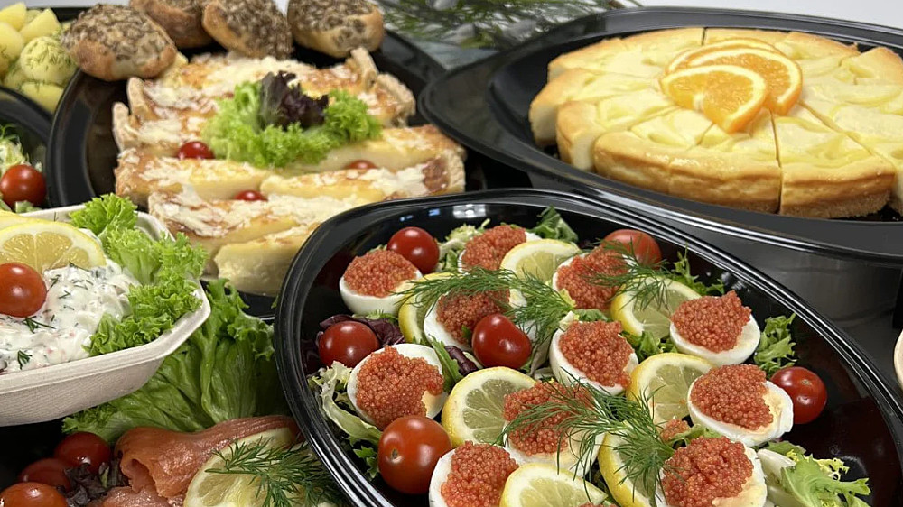 Här hittar du vårt cateringsortiment för påskens fest