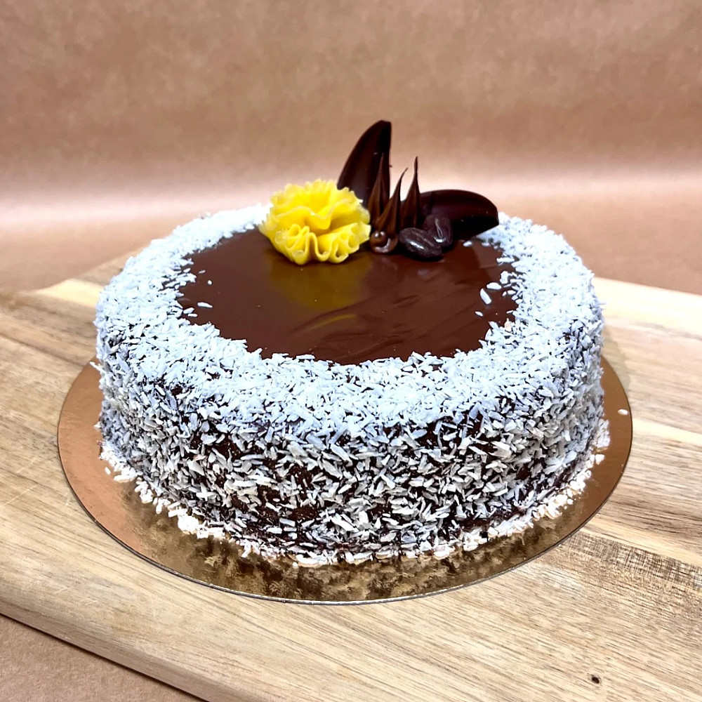 Tryffeltårta - chokladtryffel, kladdkaka & cappuccinofärskost