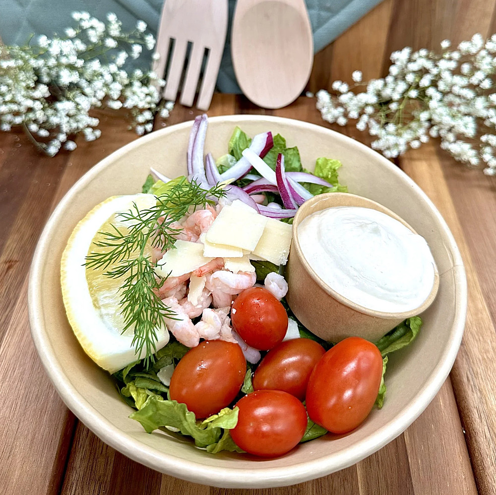 Ceasarsallad räkor