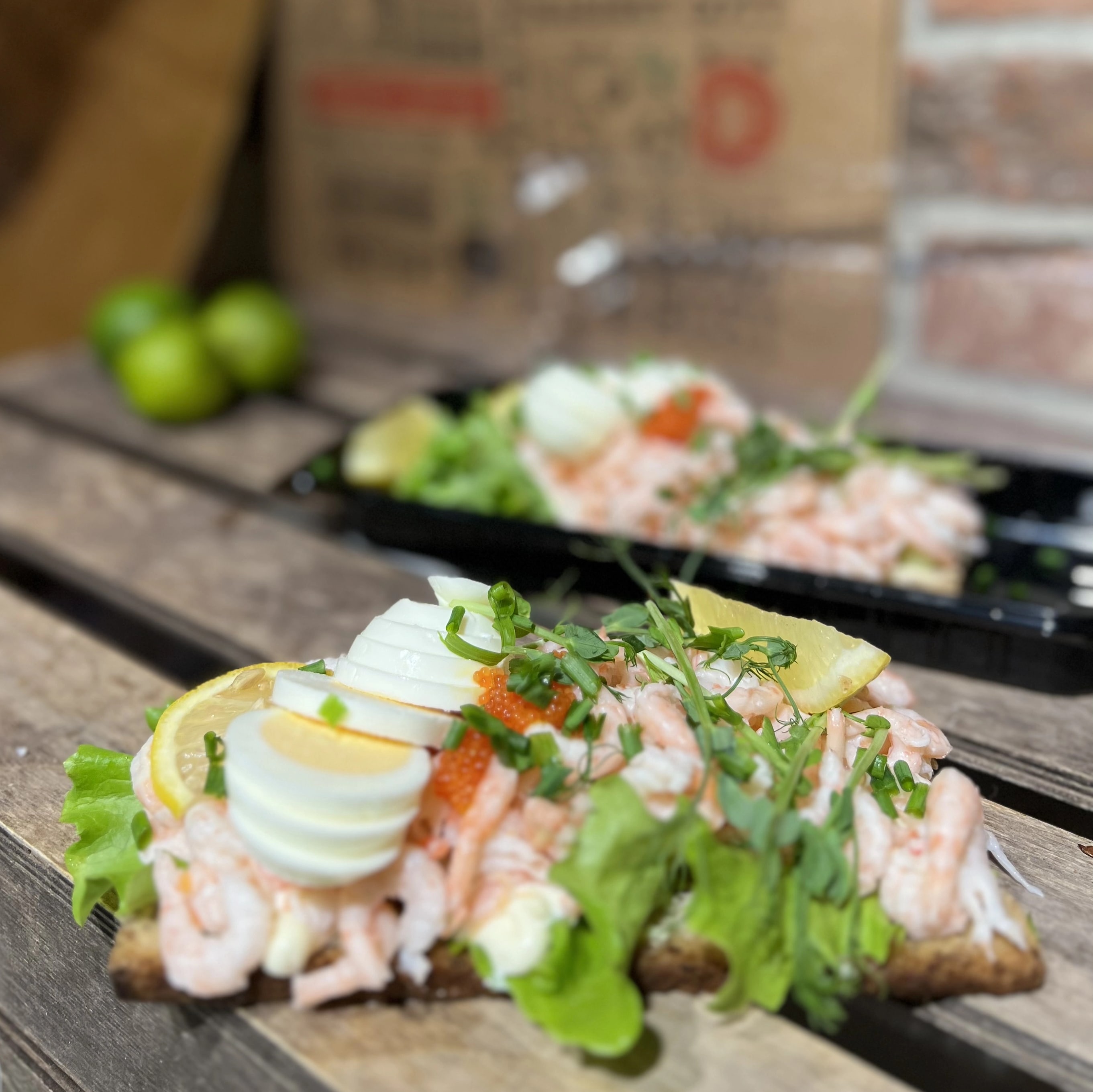 Räkmacka rågbröd | Catering ICA Supermarket Rimforsa
