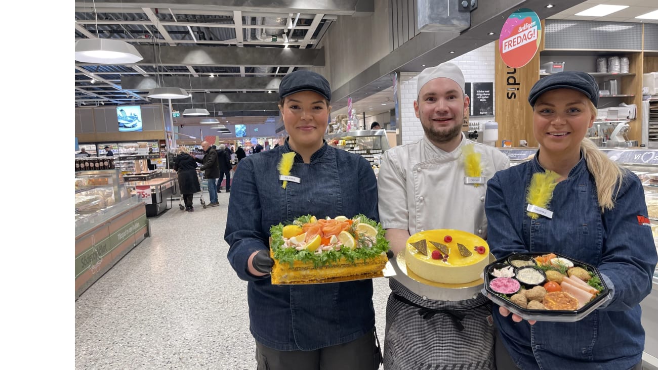 Beställ din catering hos Maxi ICA Stormarknad Haninge i Söderby