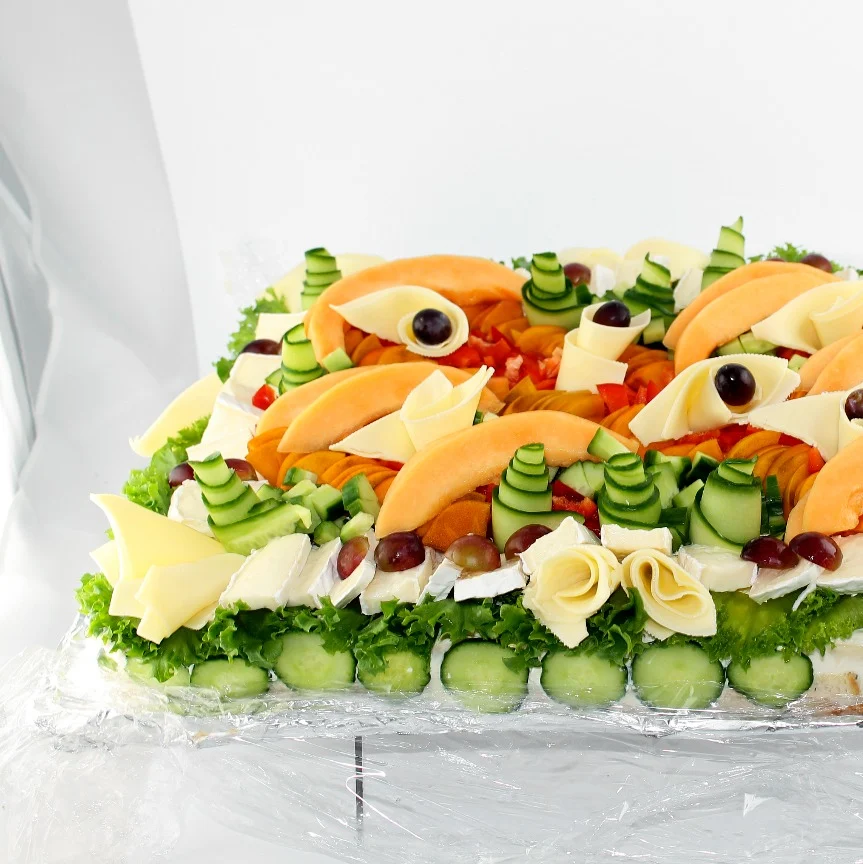 Smörgåstårta vegetarisk