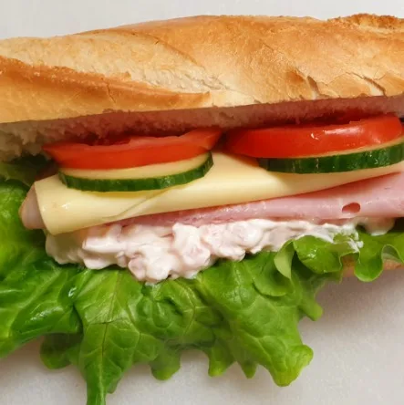 Baguette räksallad