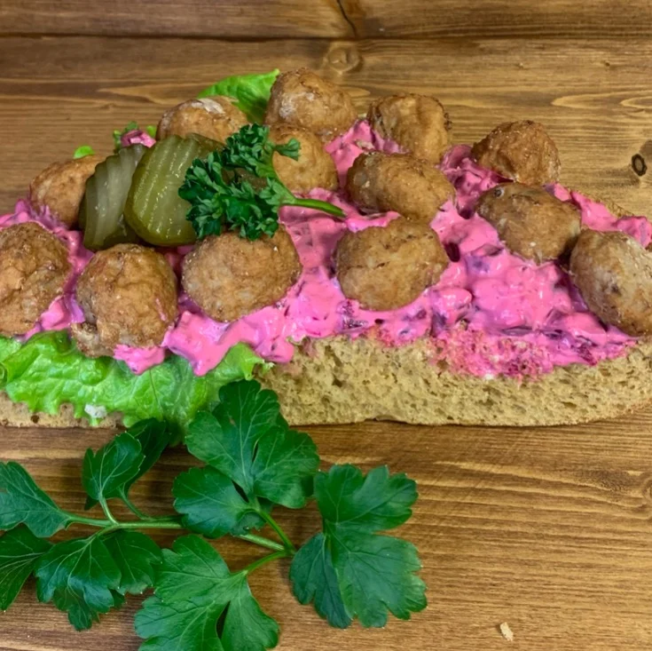 Köttbullesmörgås