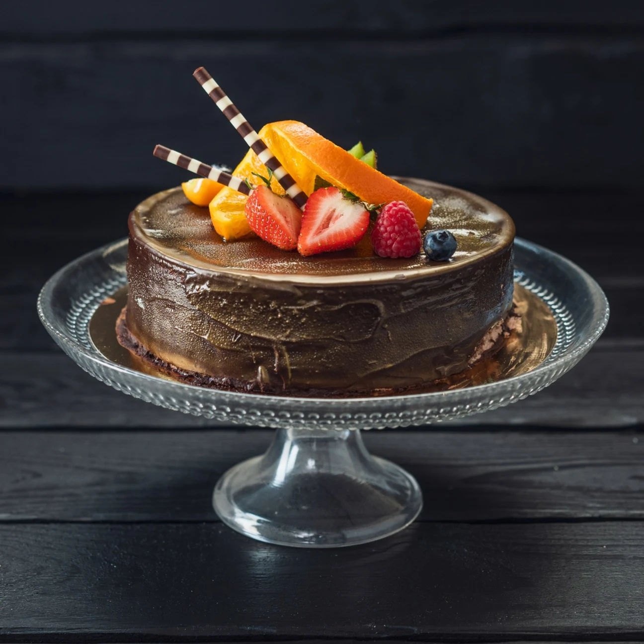 Chokladmoussetårta