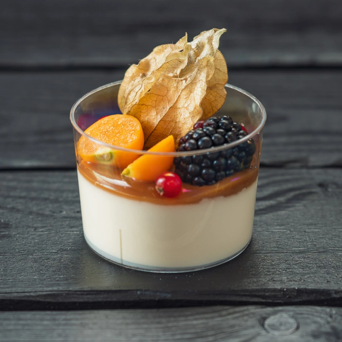 Pannacotta karamell
