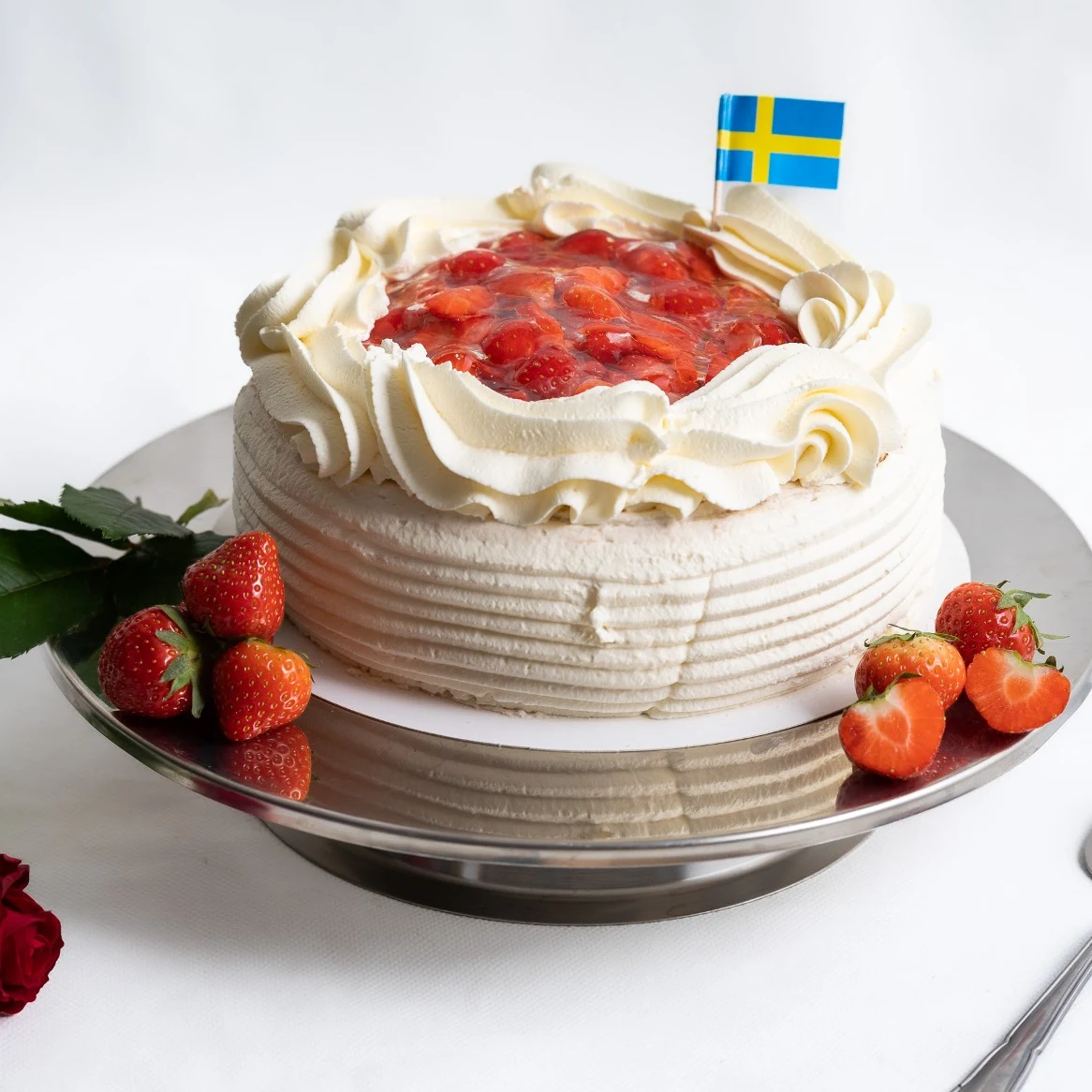 Jordgubbstårta
