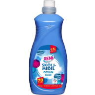 Plastflaska med sköljmedel Ocean blue
