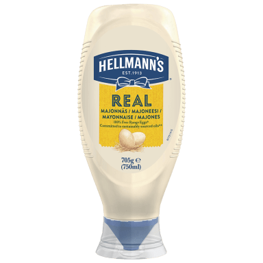 Hellmann´s majonnäs i squeez flaska.