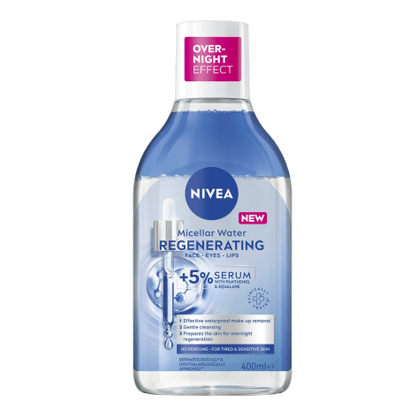 Niveas micellärvatten, förpackningen.