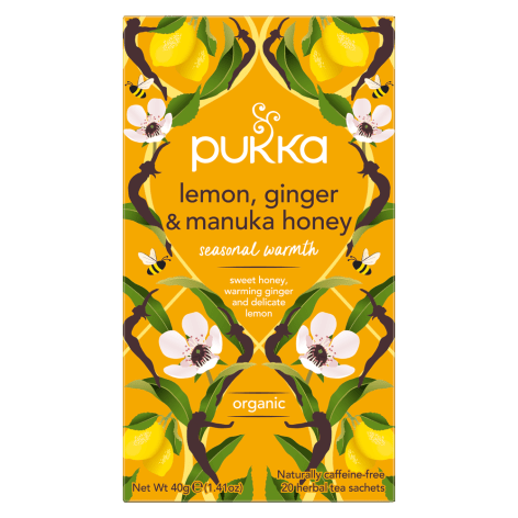 Pukka Lemon Ginger Manuka Honey