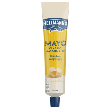 En tub med Hellman's Classic Mayo.