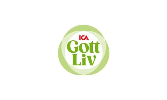 En logotyp med texten 