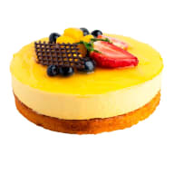 Moussetårta mango & passion