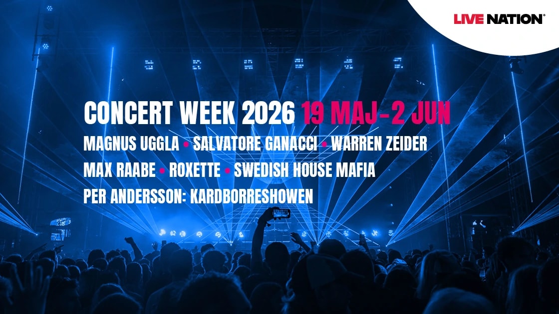 Tävling under Concert Week, ett samarbete mellan Live Nation och ICA där stammisar hos ICA får möjlighet att köpa biljetter till konserter och event med 20–40 % rabatt. Och i tävlingen har chansen att vinna biljetter till några av dem!