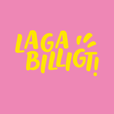 Laga billigt logotyp.