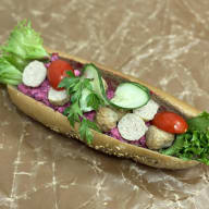 Köttbullebaguette