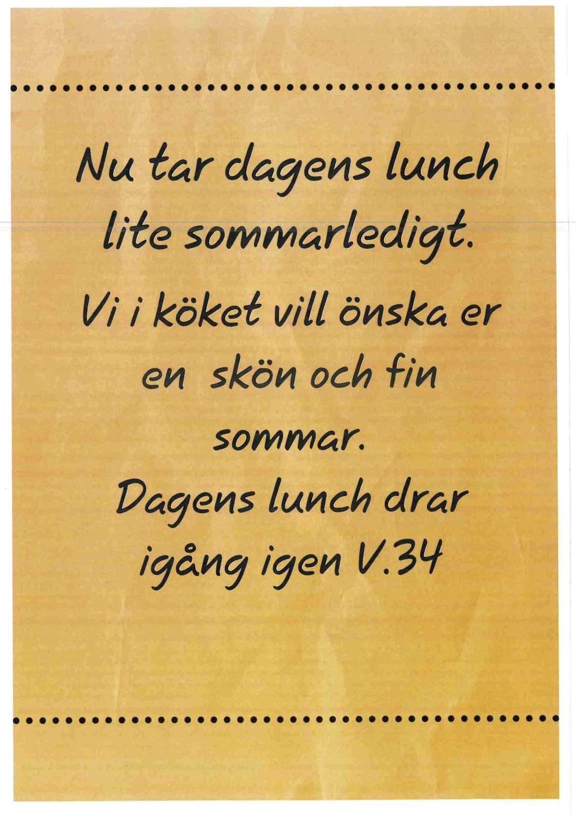 Lunchmeny vecka 47 supermarket vaggeryd