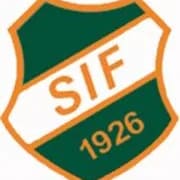 Sköldformat emblem med texten SIF och årtalet 1926.