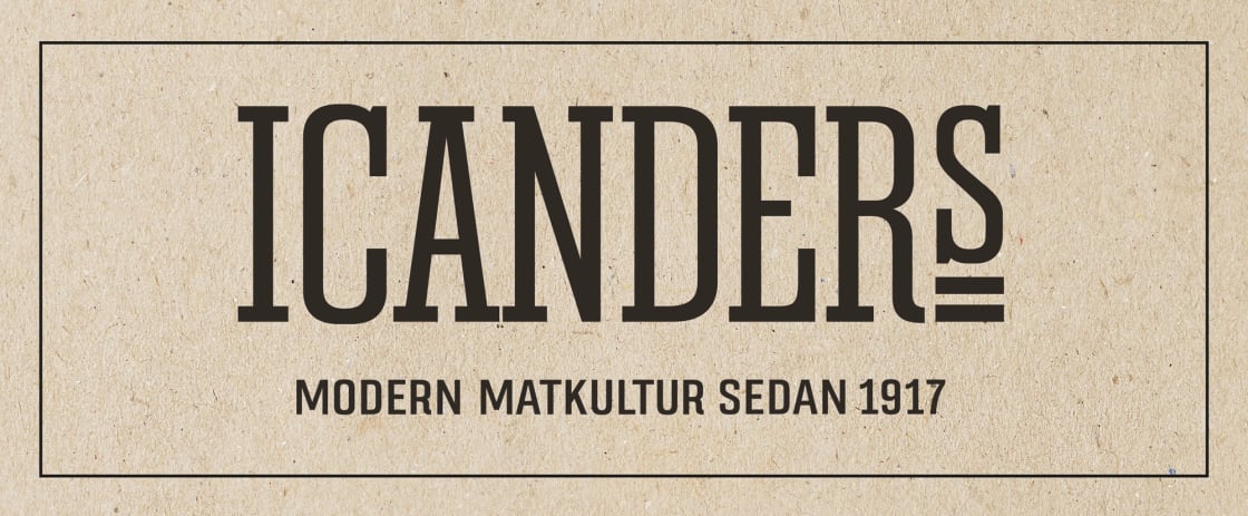 ICANDERs - Modern matkultur sedan 1917
