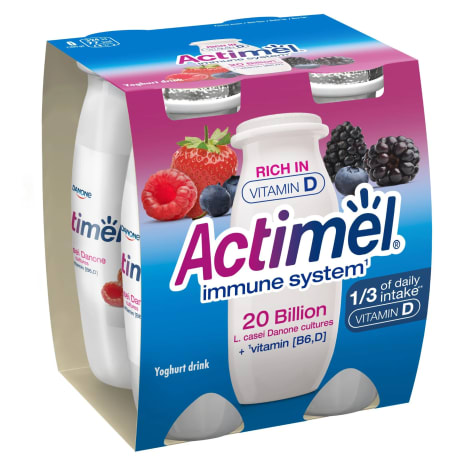 Packshot av Actimel Skogsbär