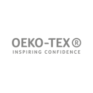 En logotyp för OEKO-TEX med texten 