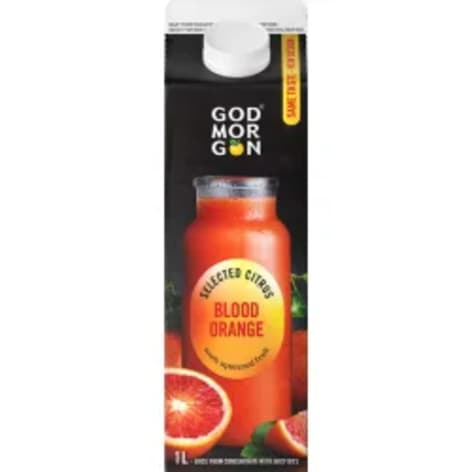 Pack shot god morgon blood orange