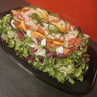 Smörgåstårta lax & räkor