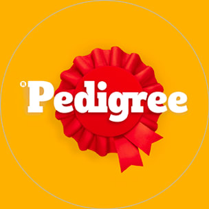 Pedigree logotyp.